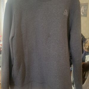 Reebok Men's Charcoal Crewneck Sweater